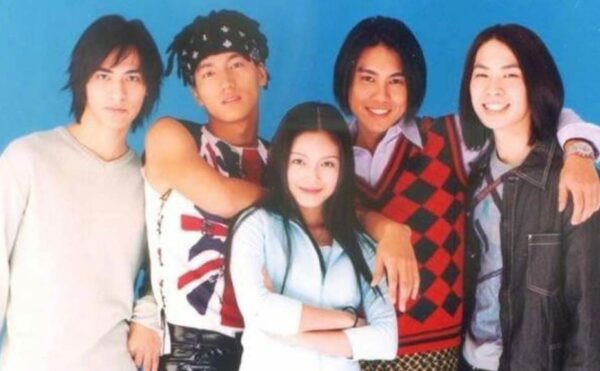 F4 dan Barbie Hsu dalam Meteor Garden