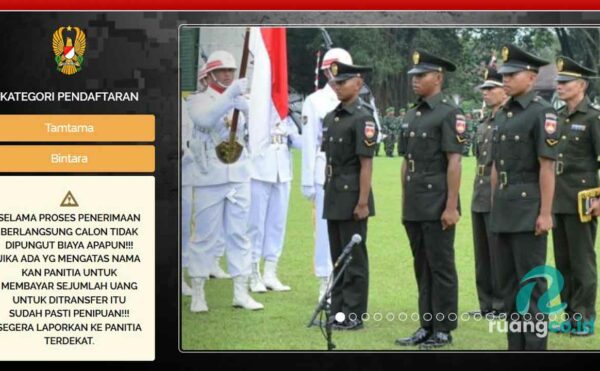 Pendaftaran Tamtama TNI AD 2025