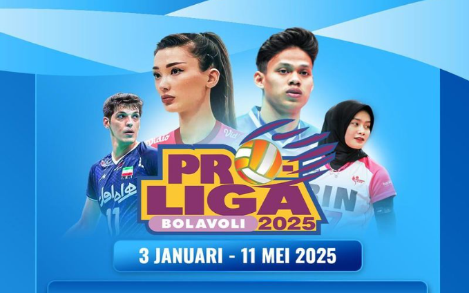 Jadwal Lengkap Proliga 2025. (c) proliga