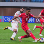 : Pemain Timnas Indonesia U-20 beraksi dalam laga melawan Yaman di Piala Asia U-20 2025