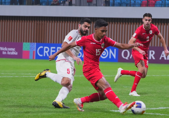 : Pemain Timnas Indonesia U-20 beraksi dalam laga melawan Yaman di Piala Asia U-20 2025