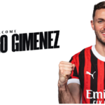 Santiago Gimenez resmi diperkenalkan sebagai pemain AC Milan. (c) AC Milan Official