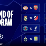 Infografis hasil undian babak 16 besar Liga Champions 2024/2025