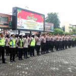 Polisi Sidoarjo Siagakan Pengamanan malam takbir Sidoarjo