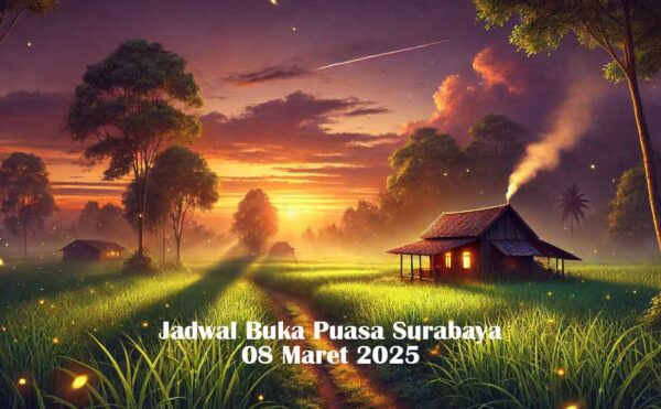 Jadwal Buka Puasa Surabaya 8 Maret 2025