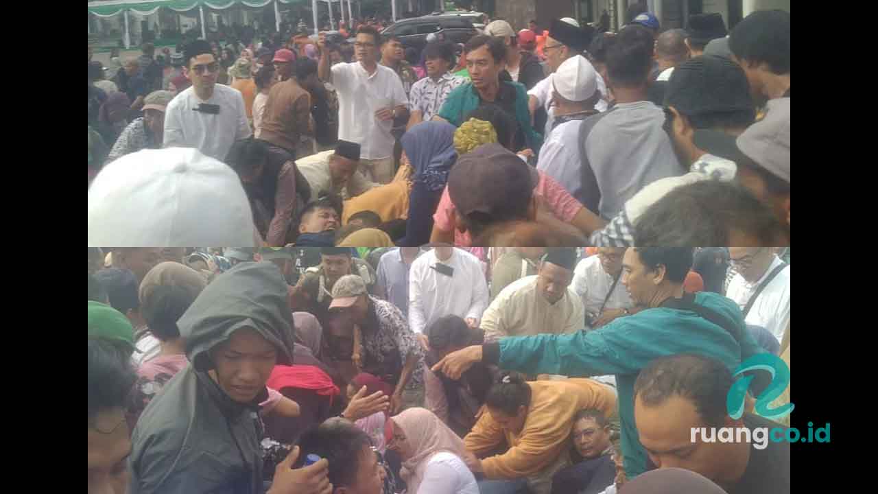 Kericuhan Open House Idul Fitri