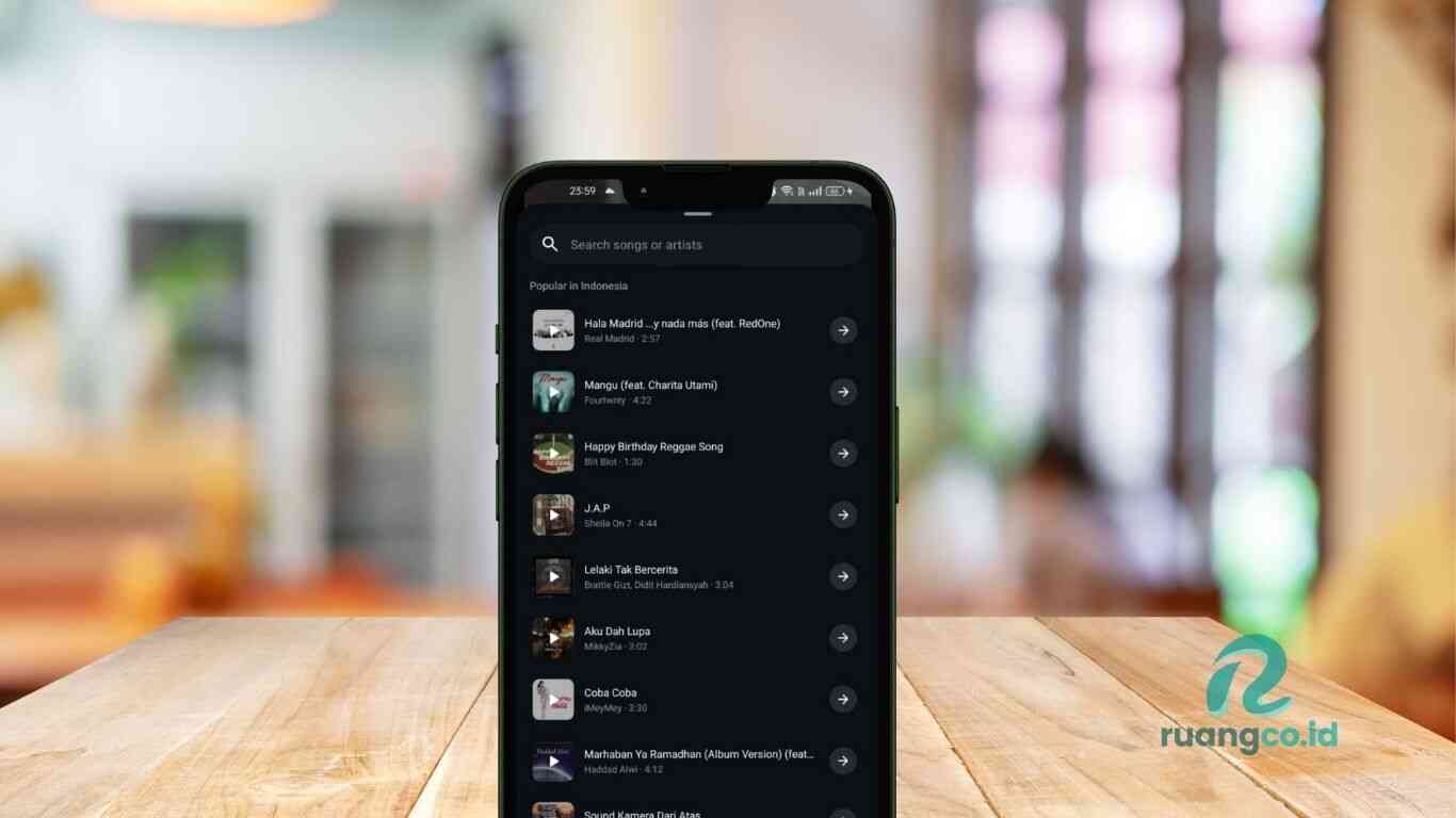 Cara menambahkan lagu di status wa