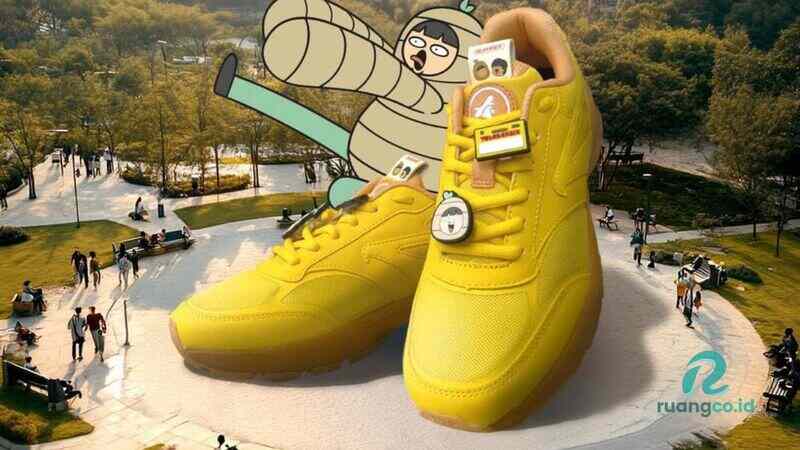 Sneakers Ace Nova The Only Yellow Kolaborasi Pintar