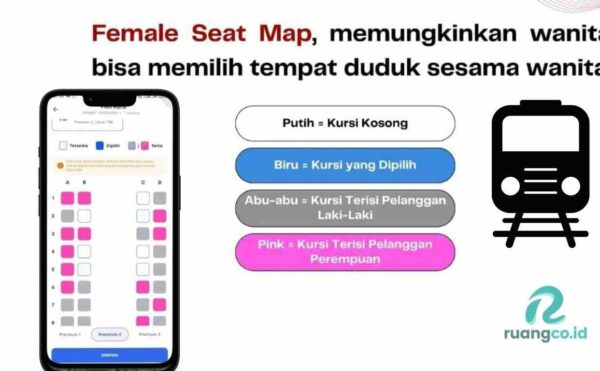 Fitur Female Seat Map