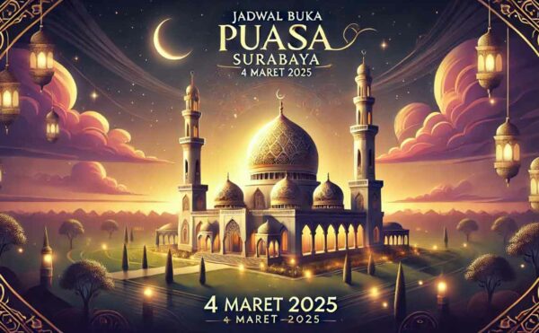 Jadwal Buka Puasa 4 Maret 2025 di Surabaya