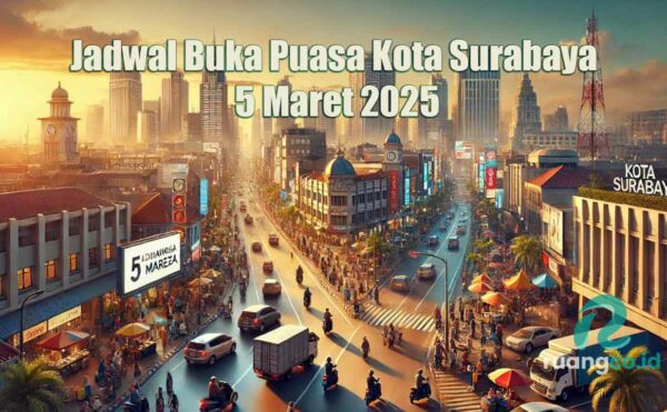 Jadwal Buka Puasa Surabaya 5 Maret 2025