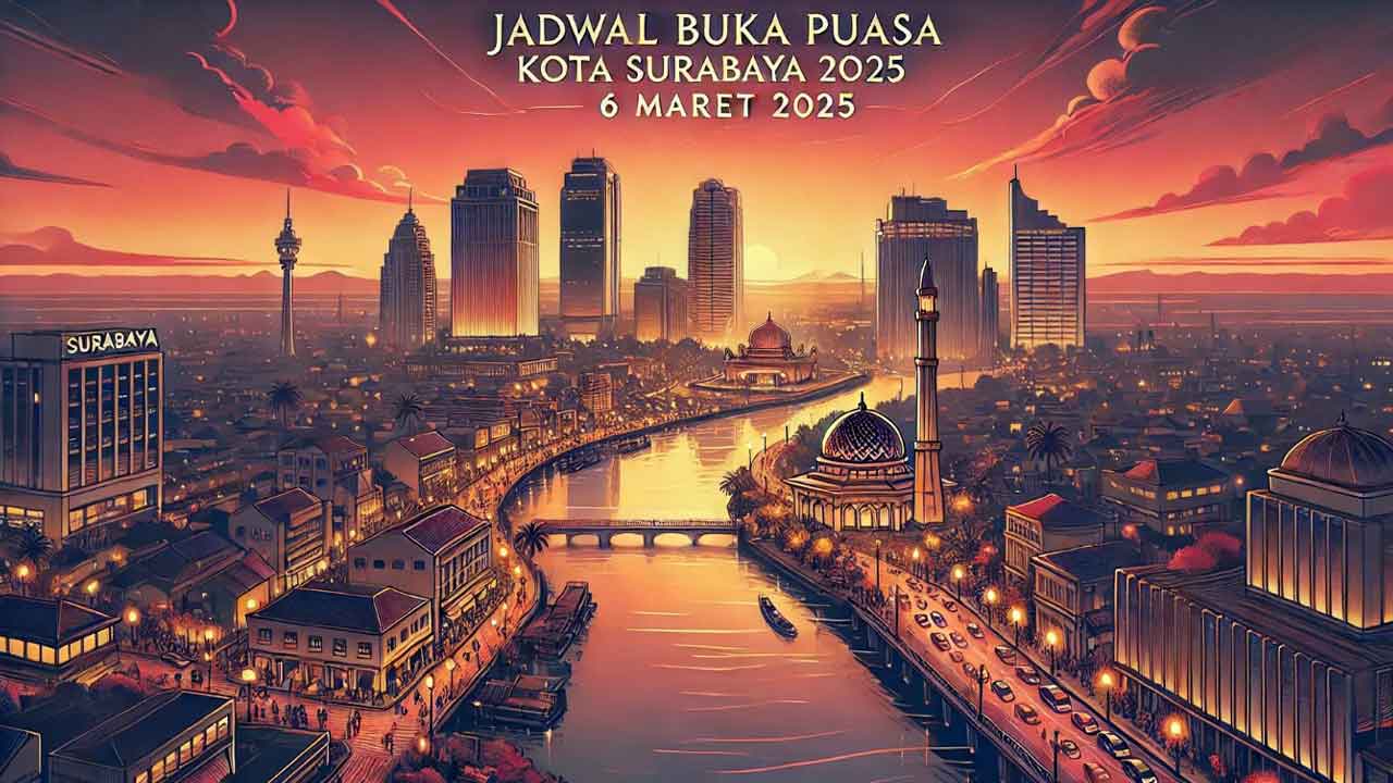 Jadwal Buka Puasa Surabaya 6 Maret 2025