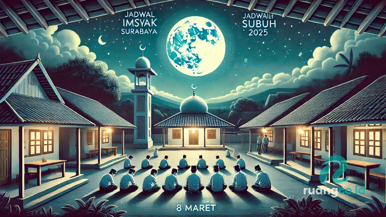 Jadwal Imsak Surabaya 8 Maret 2025