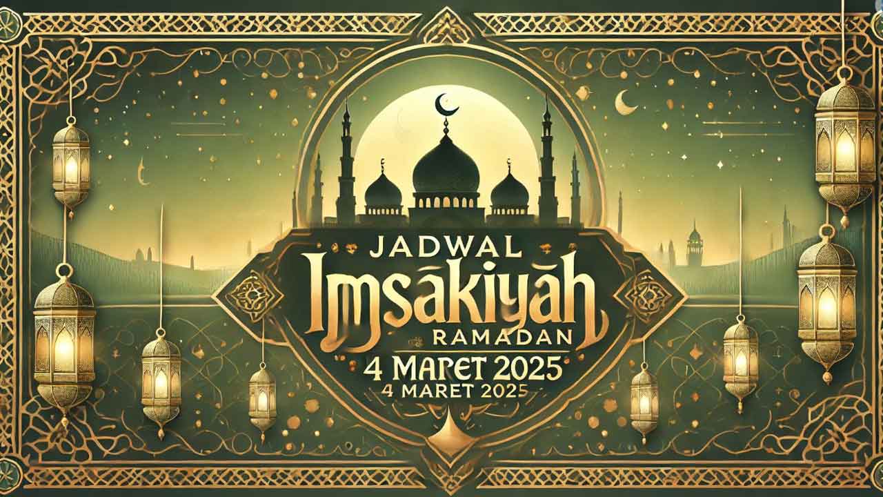 Jadwal Imsakiyah Surabaya Sidoarjo Gresik 4 Maret 2025