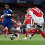 Pemain PSG ketika menghadapi Arsenal di Emirates Stadium. (Dok. UEFA)