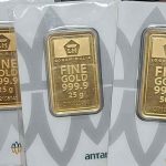 Cek emas Antam asli