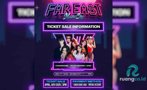 Harga tiket Far East Music City 2025