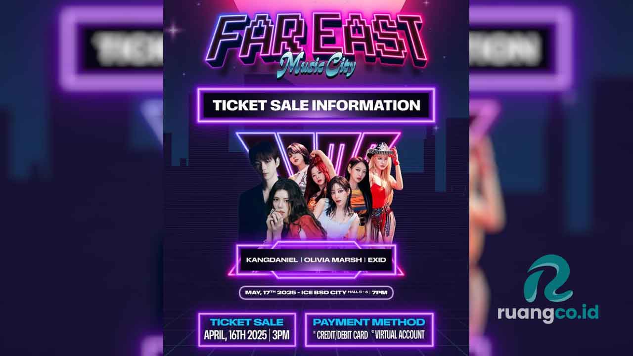 Harga tiket Far East Music City 2025