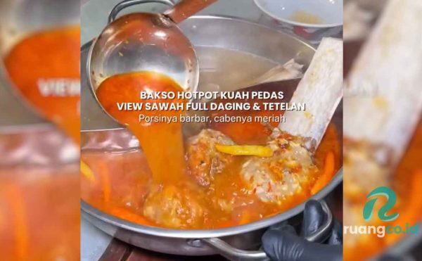 Resep hotpot bakso kuah pedas