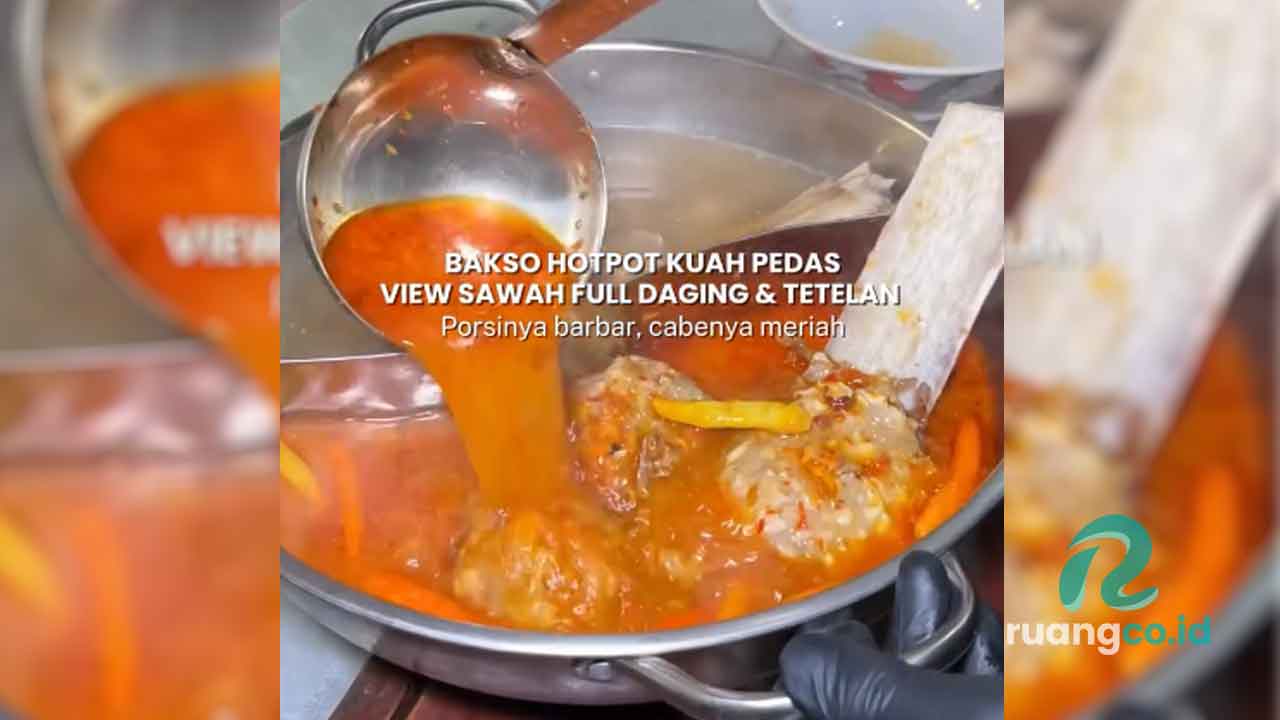 Resep hotpot bakso kuah pedas