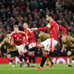 Bruno Fernandes Memimpin MU dalam suatu Pertandingan. (Dok. Official ManUtd)