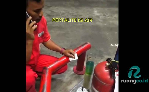 Pertalite tercampur air SPBU Klaten