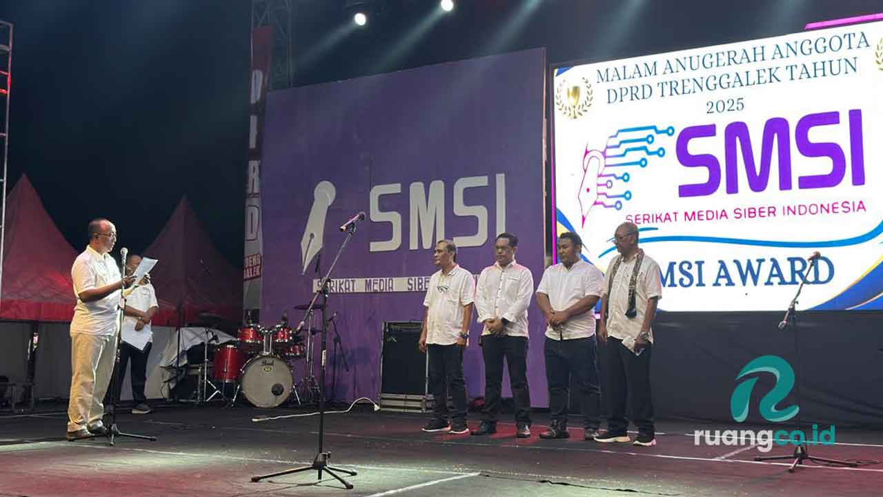 Pelantikan SMSI Trenggalek