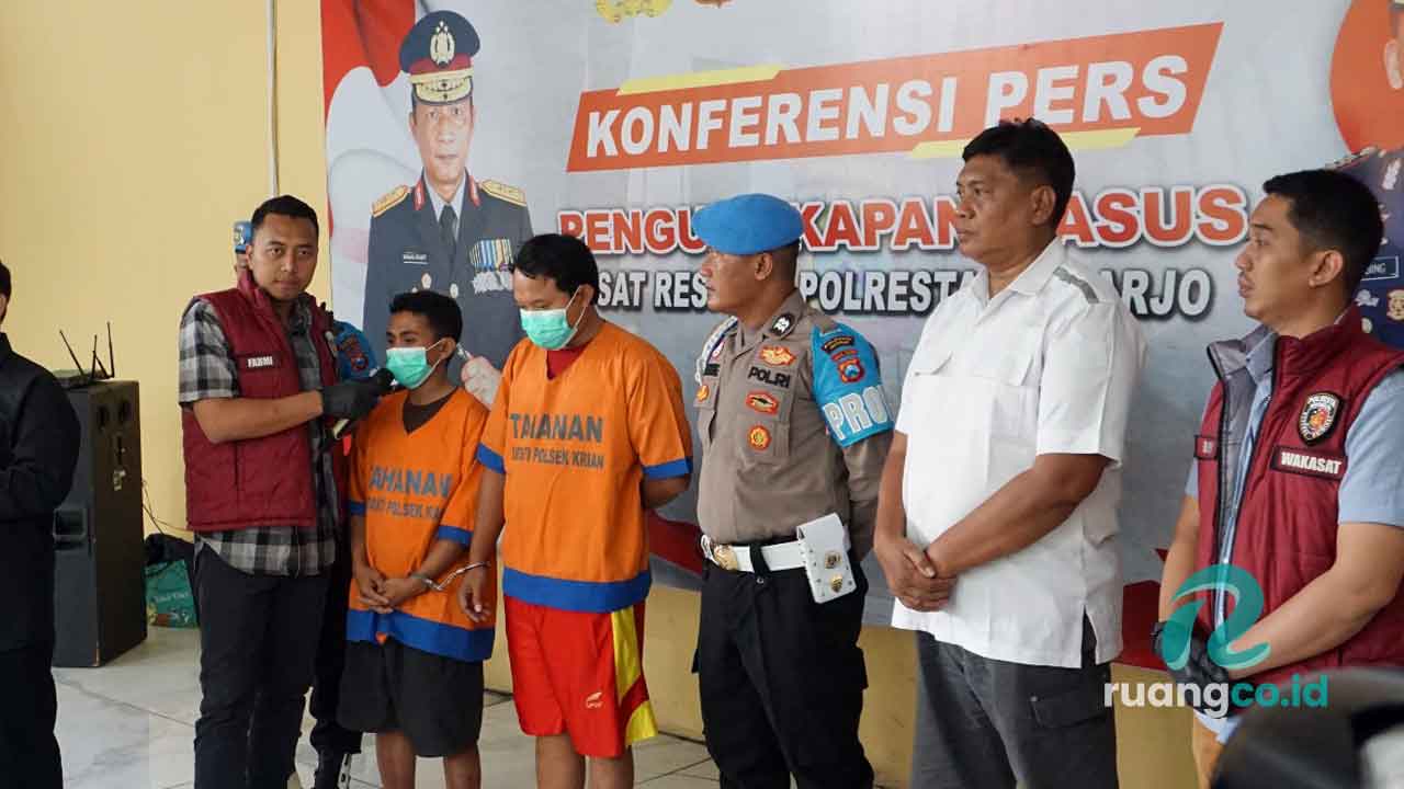 pencurian kabel listrik Sidoarjo
