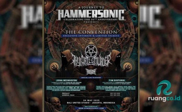 Konser Thy Art Is Murder Indonesia 2025