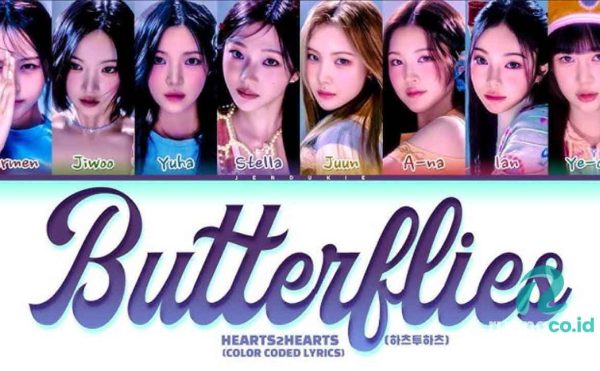 Lirik Butterflies Hearts2Hearts