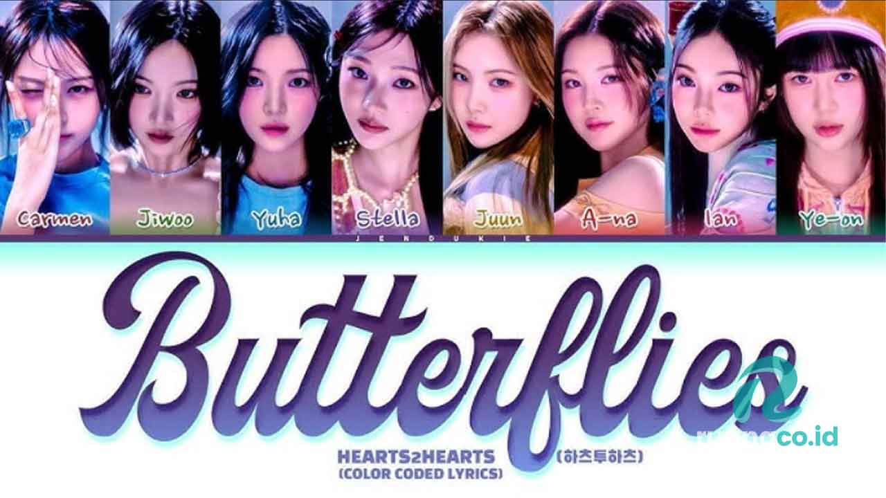 Lirik Butterflies Hearts2Hearts