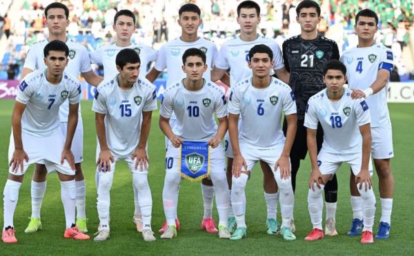 Pemain Uzbekistan U-17 saat mengalahkan Arab Saudi di final Piala Asia U-17 2025. ( Dok. AFC )