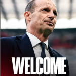 AC Milan Mengucapkan selamat datang kepada Pelatih baru yaitu Massimiliano Allegri!.(c) IG @AC Milan