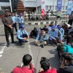 Demo BEM Jatim tolak komersialisasi pendidikan