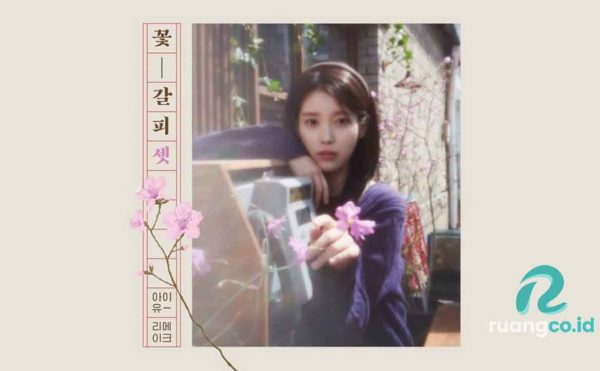IU Rilis Flower Bookmark 3