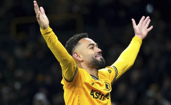 Matheus Cunha Saat Berseragam Wolves.(c) AP Photo/Jacob King