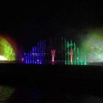 Atraksi Laser Air Mancur Kenjeran