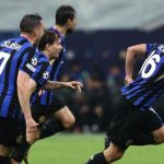 Pemain Inter Milan merayakan kemenangan dan Lolos Final Liga Champions 2025 (Dok. UEFA)