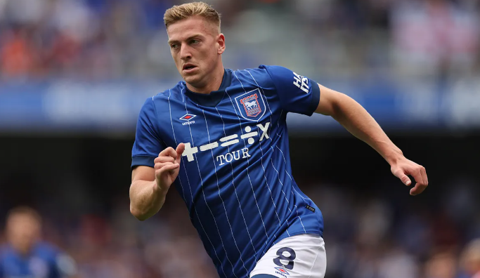 Liam Delap Saat Berseragam Ipswich Town Segera Bergabung dengan Chelsea. (istimewa)