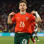 Francisco Conceição mencetak gol ke gawang Jerman di semifinal UEFA Nations League 2025.(c)uefa.com