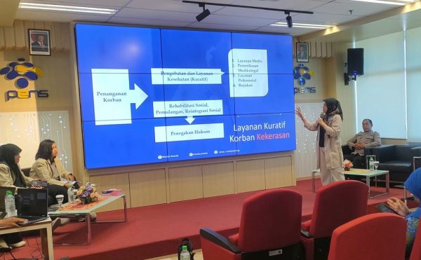 Talkshow Nyaman Bersama Tolak Kekerasan dilaksanakan oleh Tim Satgas PPKS PENS (c) Istimewa