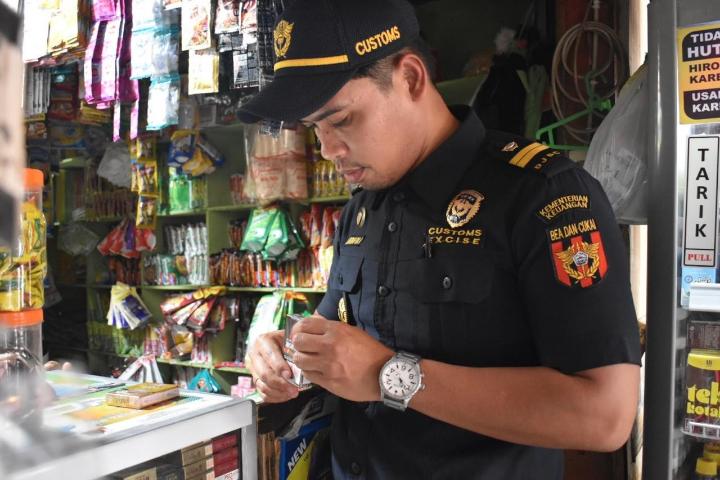 Rokok ilegal Surabaya disita