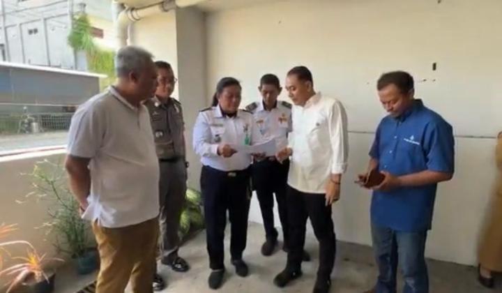 parkir liar RSUD Soewandhie