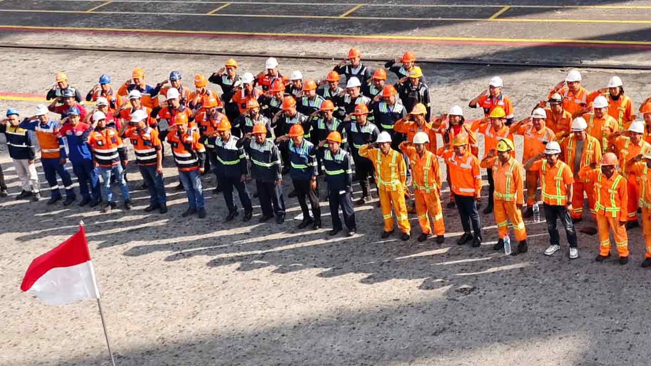 HUT ke-80 RI TPS Surabaya