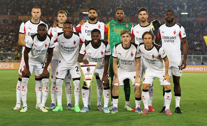 Pemain AC Milan saat berlaga melawan Lecce di Serie A 2025/2026. (Dok. Official AC Milan)