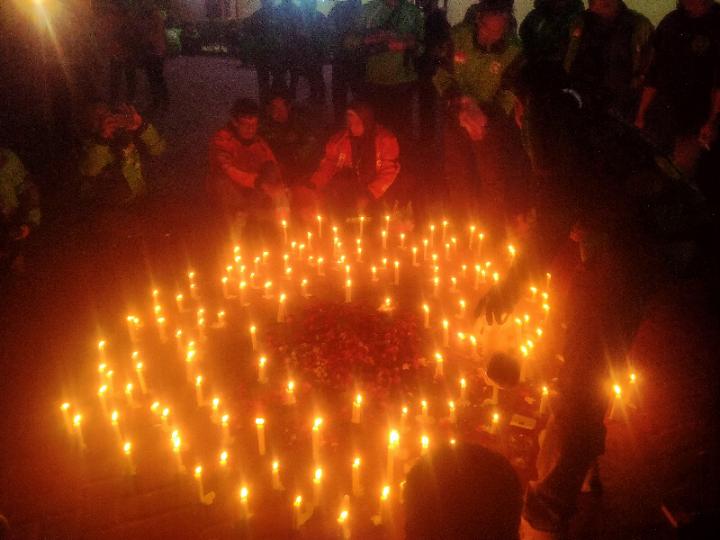 Aksi solidaritas Ojol