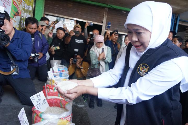 Sidak Pasar Beras
