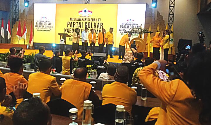 Musda golkar Sidoarjo