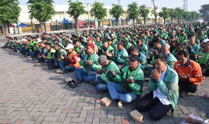 BPJS Kesehatan ribuan ojol Sidoarjo
