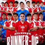 Timnas Futsal Indonesia Harus Puas Sebagai Runner-Up di Four Nations Cup 2025. (c) @kitagaruda